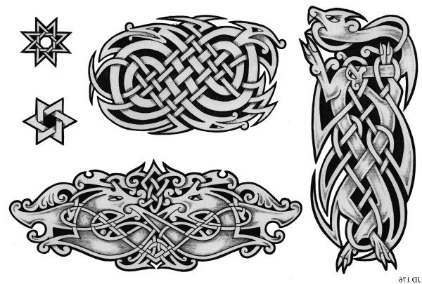 Тату эскизы Кельтские узоры