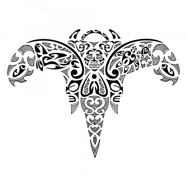 Тату в стиле Маори эскизы