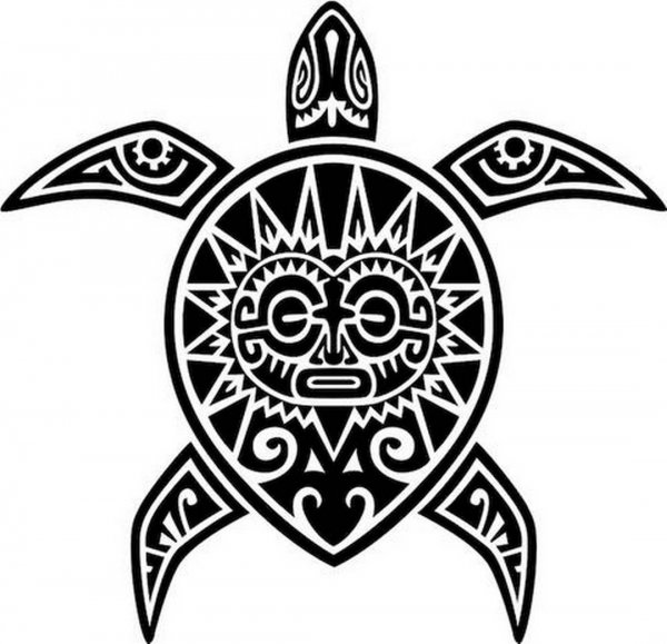 Маори Полинезия черепаха