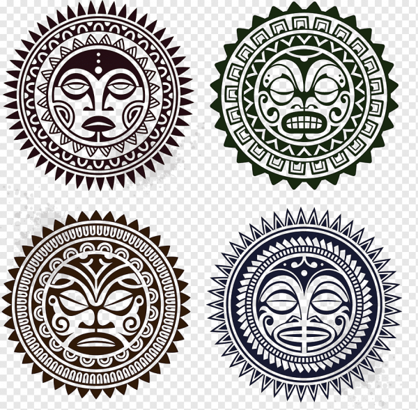 Полинезийские маски Тики