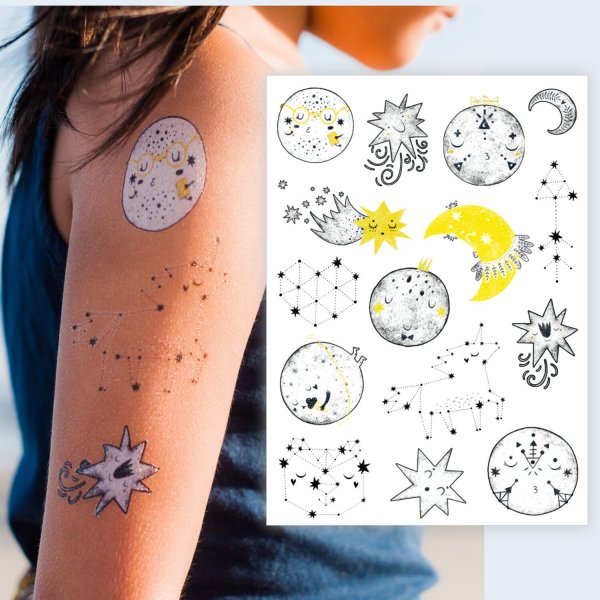 Тату Комета на руке