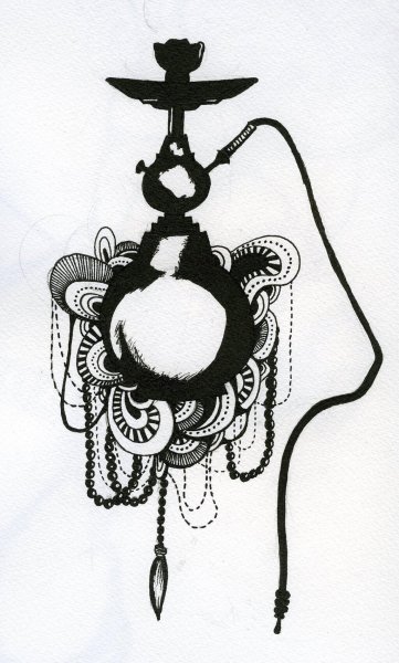 Тату кальян