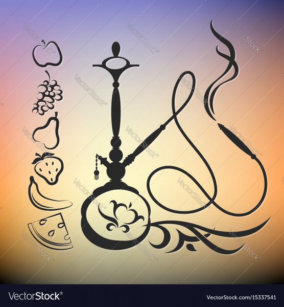 Силуэт кальянная