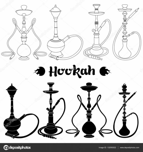 Кальян вектор лого