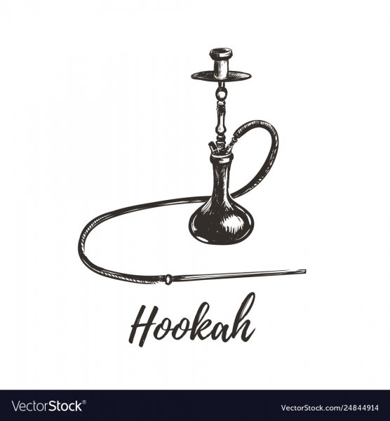 Маленький кальян рисунок