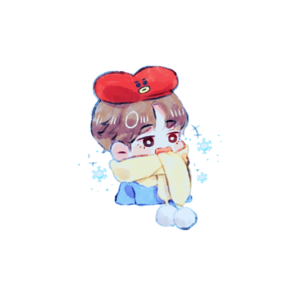 Чиби персонажи БТС