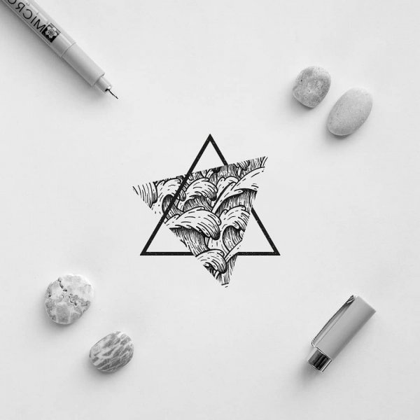 Эскизы тату Минимализм для мужчин