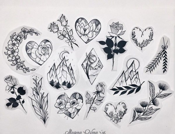 Эскизы тату несколько