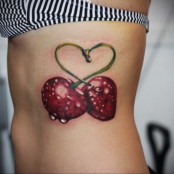 Тату черешня