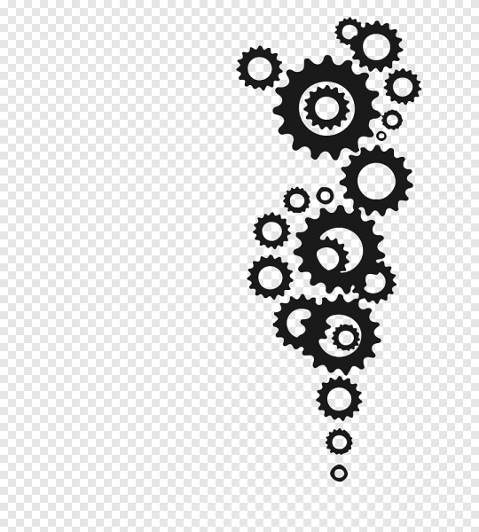 Шестеренки чб