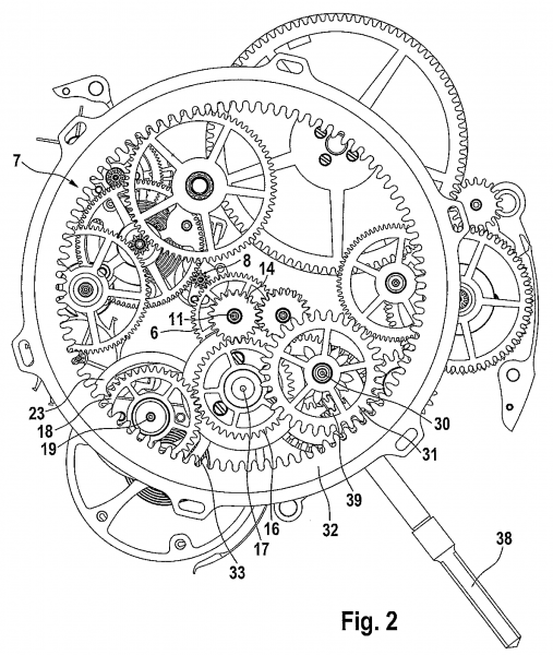 Чертеж числового механизма
