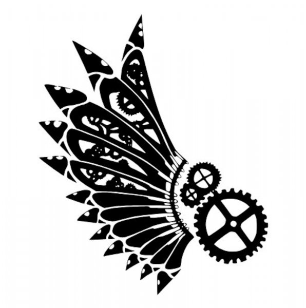 Узоры в стиле стимпанк