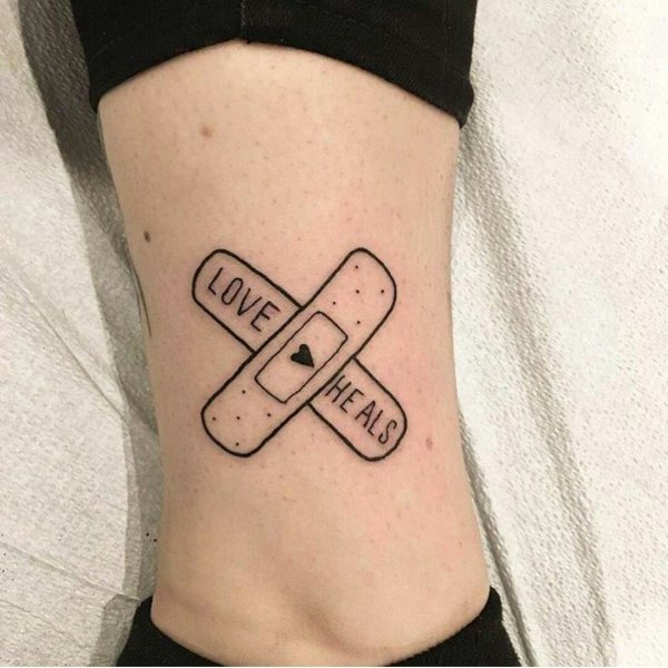 Тату пластырь эскиз