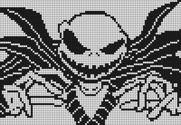 Крутая вышивка крестом