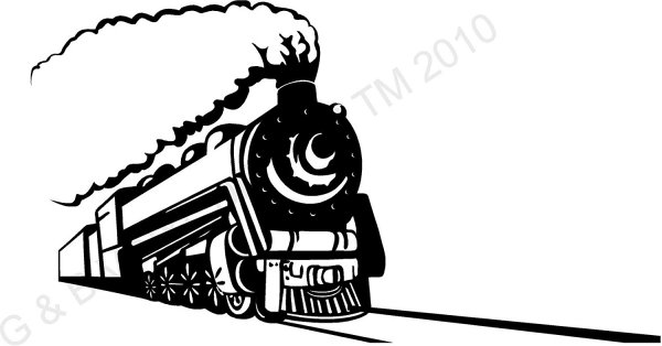 Рисунок поезд и мальчик Партизан