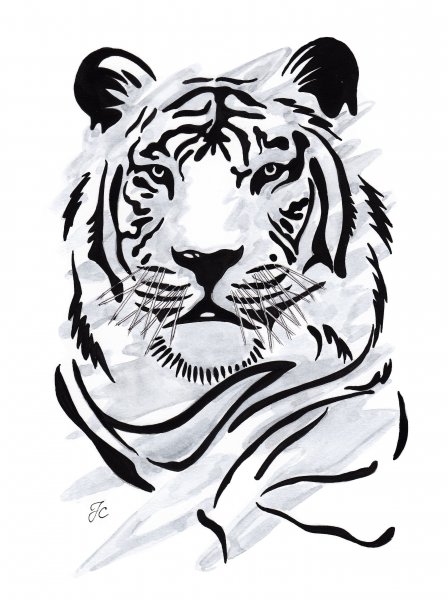 Тату эскизы оскал