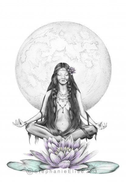 Медитация эскиз