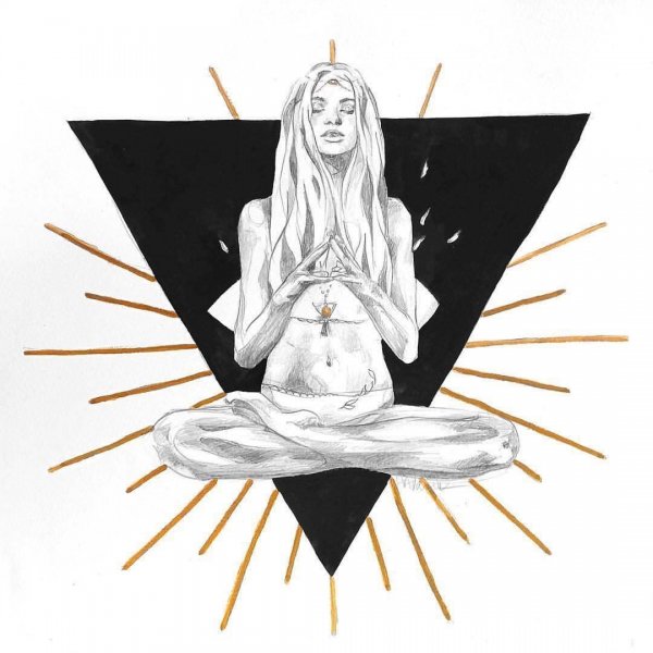 Смерть медитация рисунок