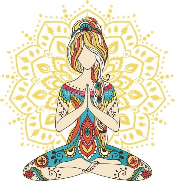 Йога Намасте символ