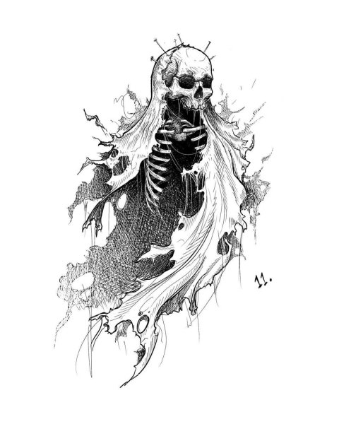 Призрак эскиз