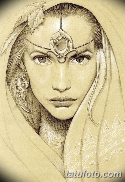 Рисунки карандашом фэнтези