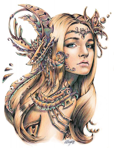 Татуировки в стиле фэнтези