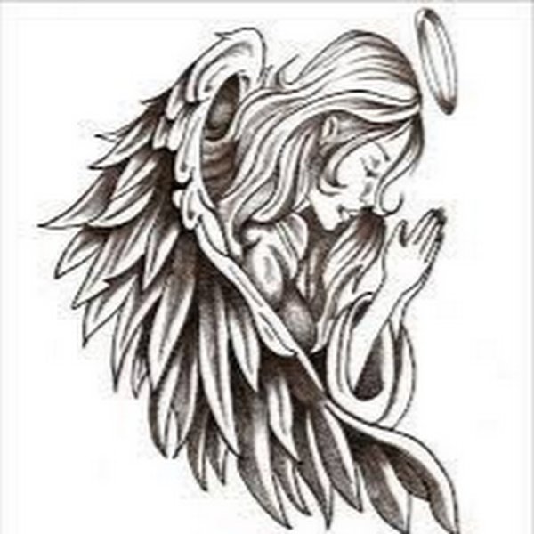 Тату ангела эскизы