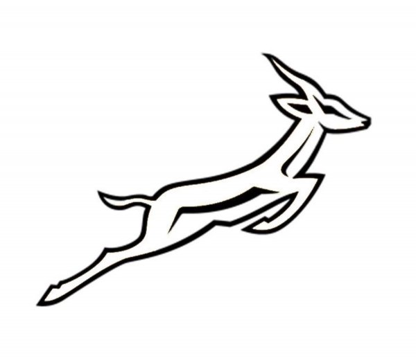 Антилопа бежит