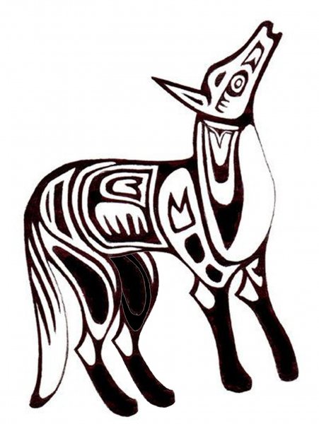 Этнические рисунки карандашом