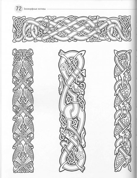 Скандинавские орнаменты викингов