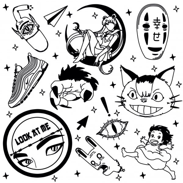 Эскизы маленьких тату