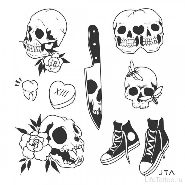 Тату эскизы маленькие крутые