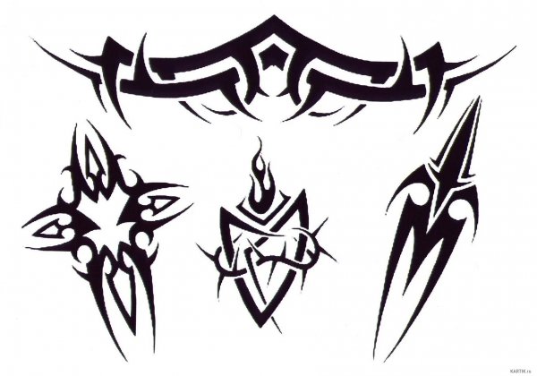 Крутые Татуировки простые