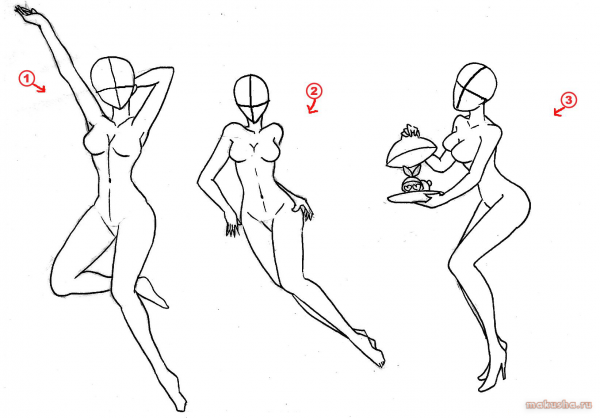 Позы для новичков девушек