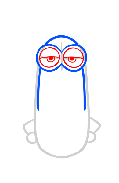 Миньоны для срисовки