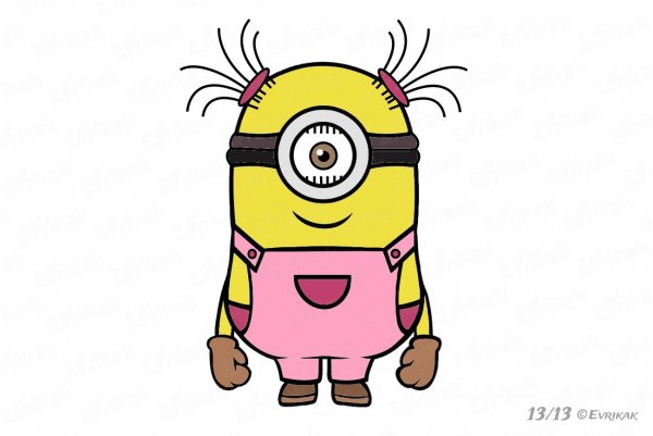 Миньоны эскизы для рисования