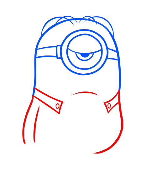 Рисунки для срисовки Миньоны