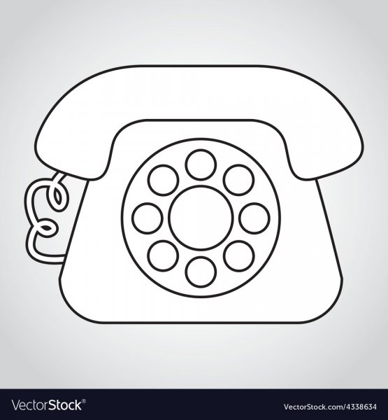 Шаблон телефона для детей