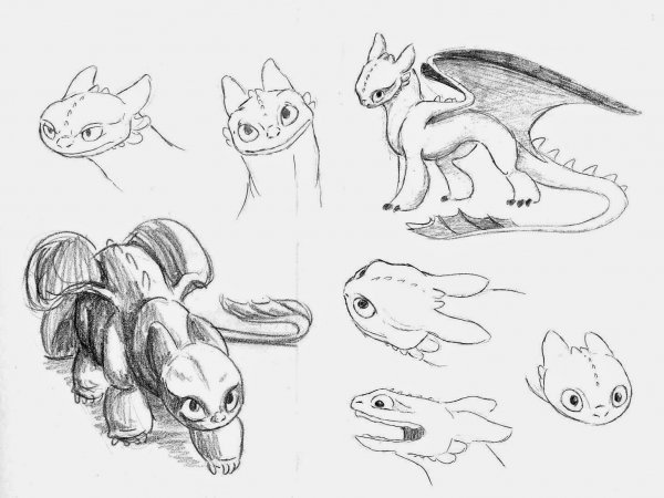 Беззубик набросок