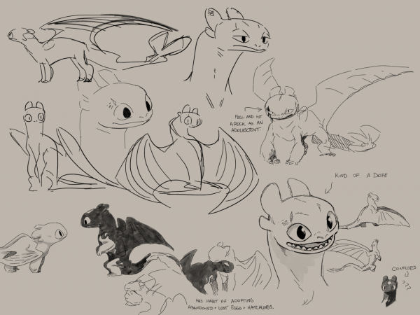 Беззубик анатомия рисования