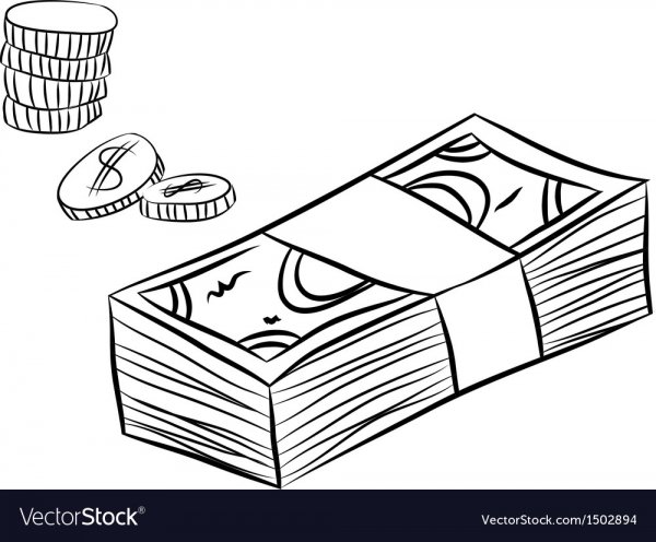 Деньги эскиз