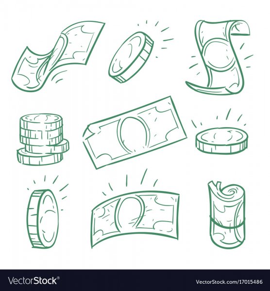 Нарисованная купюра