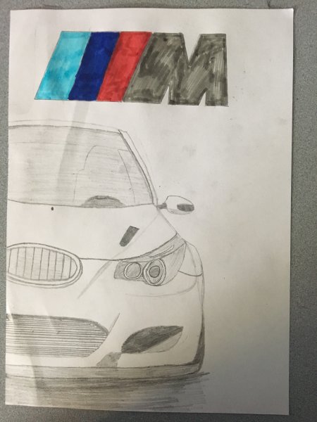 БМВ карандашом для начинающих