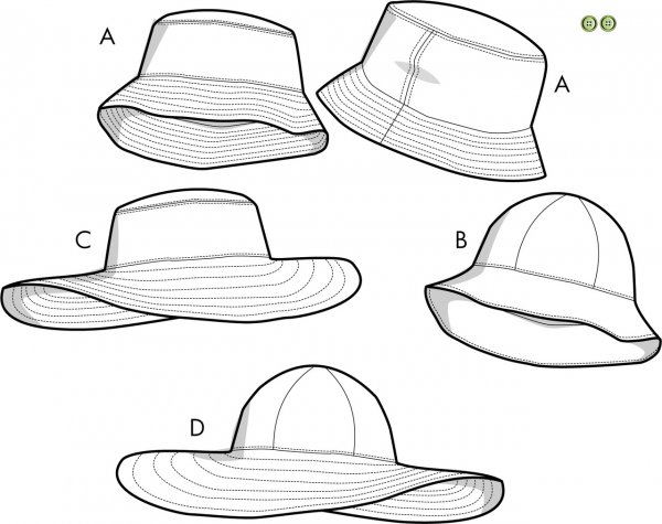 Как рисовать шляпу для детей