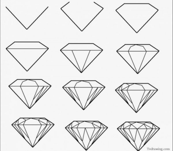 Алмаз карандашом