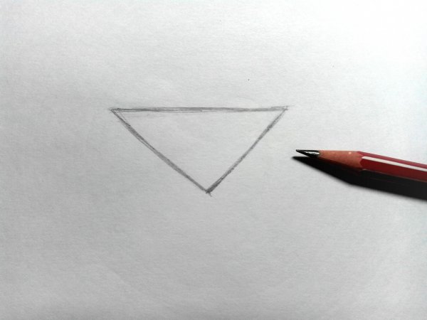 Рисовать Алмаз карандашом поэтапно