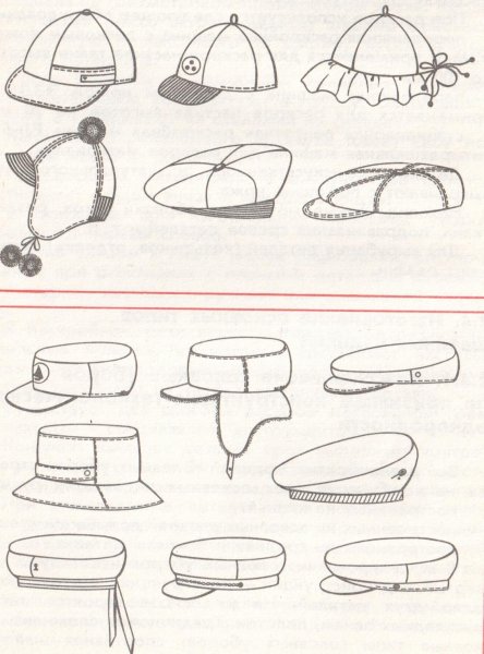 Головные уборы задания