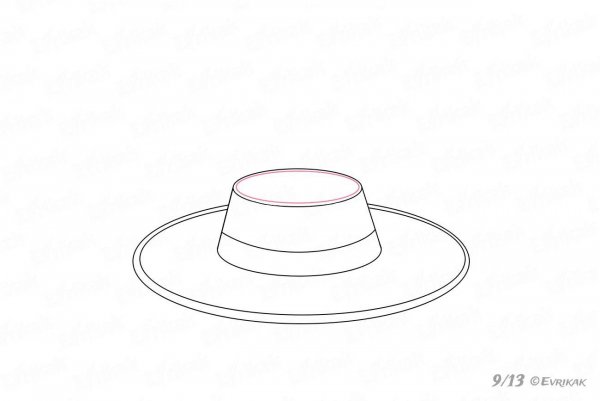 Эскизы шляп