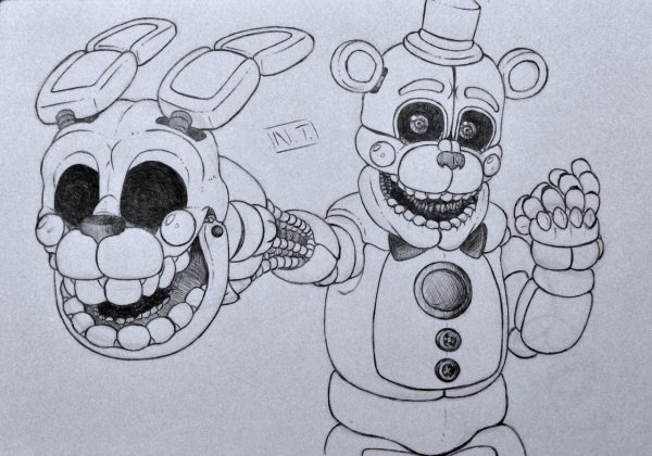 АНИМАТРОНИК Фредди рисунок