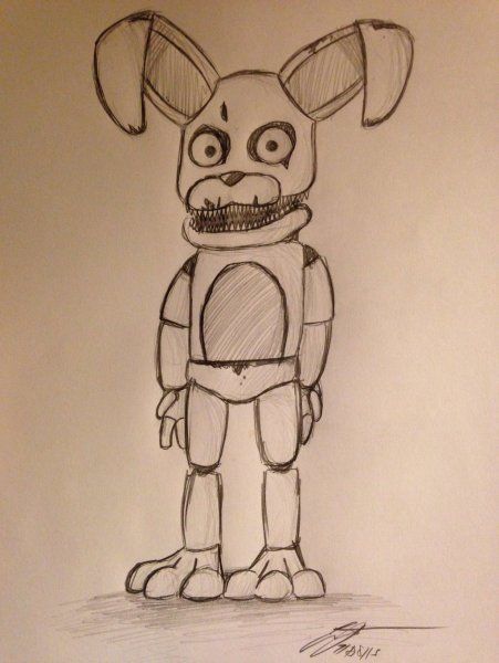 Рисование АНИМАТРОНИКОВ